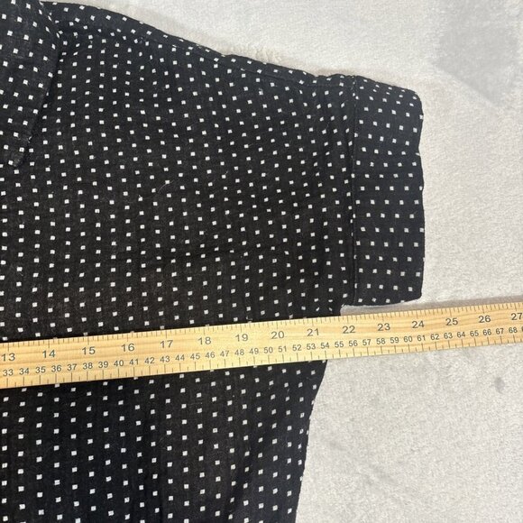 Orange Creek Black & White Polka Dot Romper Women's Size X-Large Casual Preppy - Picture 5 of 14